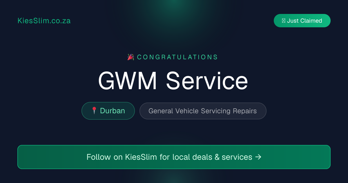 GWM Service