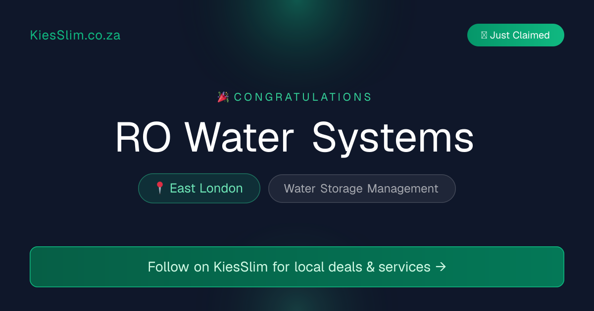 RO Water Systems