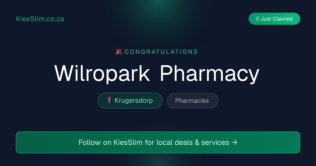 Wilropark Pharmacy