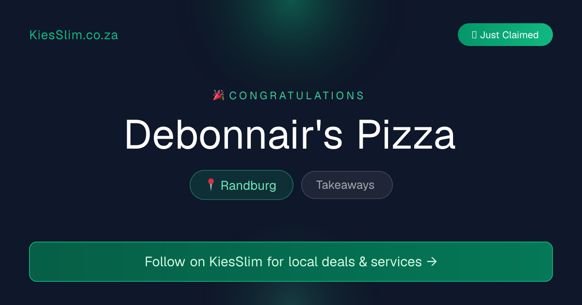 Debonnair's Pizza