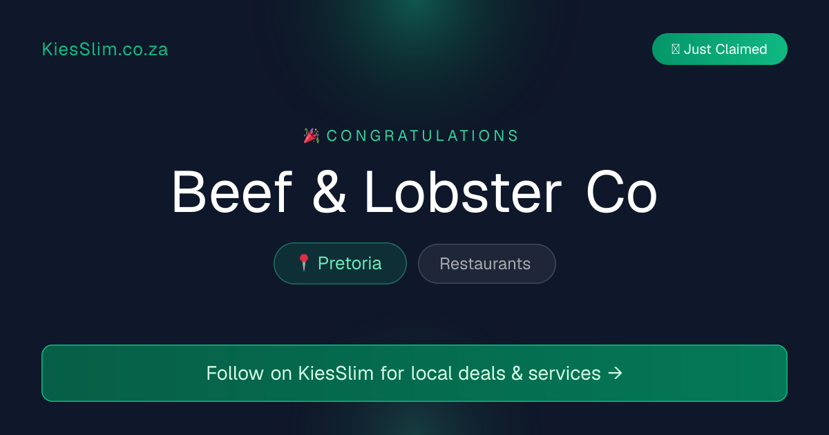 Beef & Lobster Co