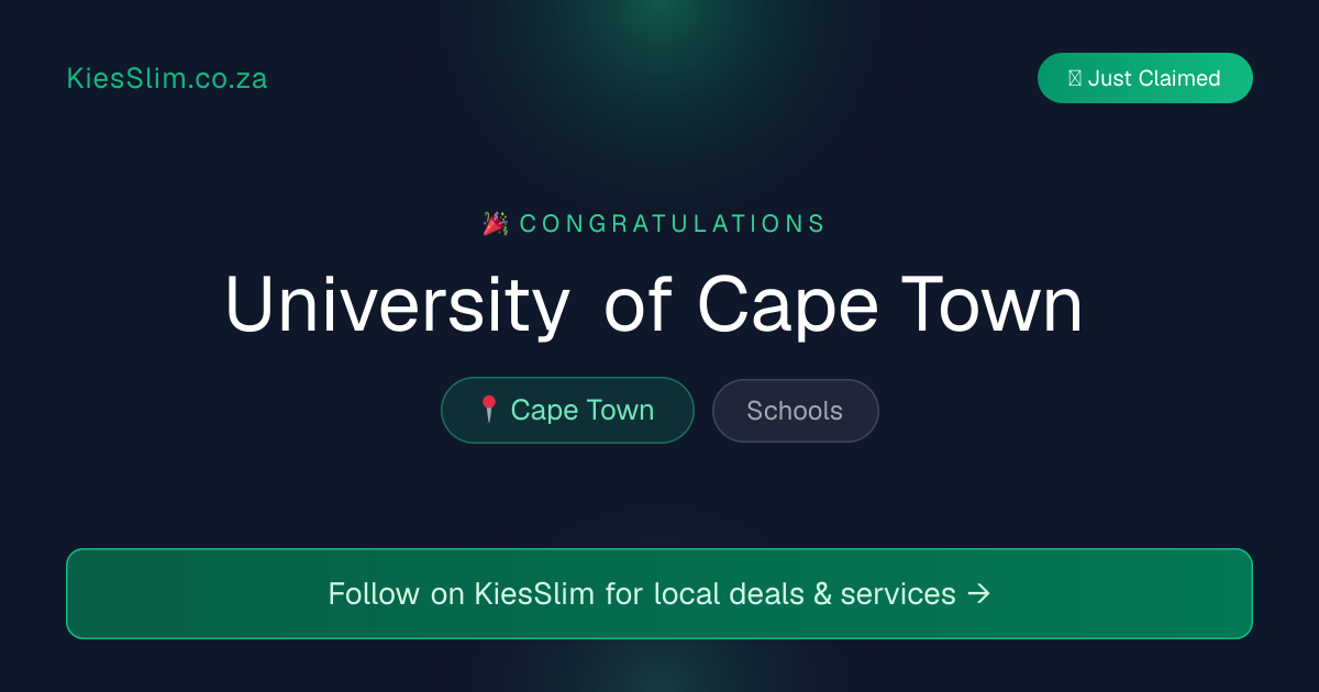 University of Cape Town