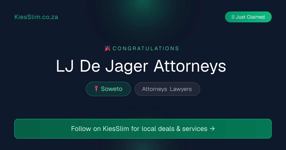 LJ De Jager Attorneys