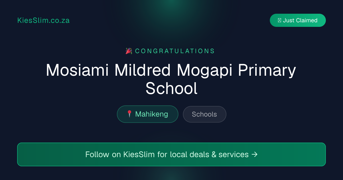 Mosiami Mildred Mogapi Primary School