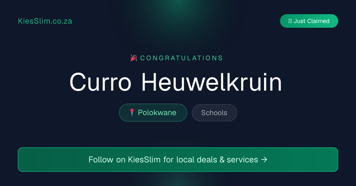 Curro Heuwelkruin
