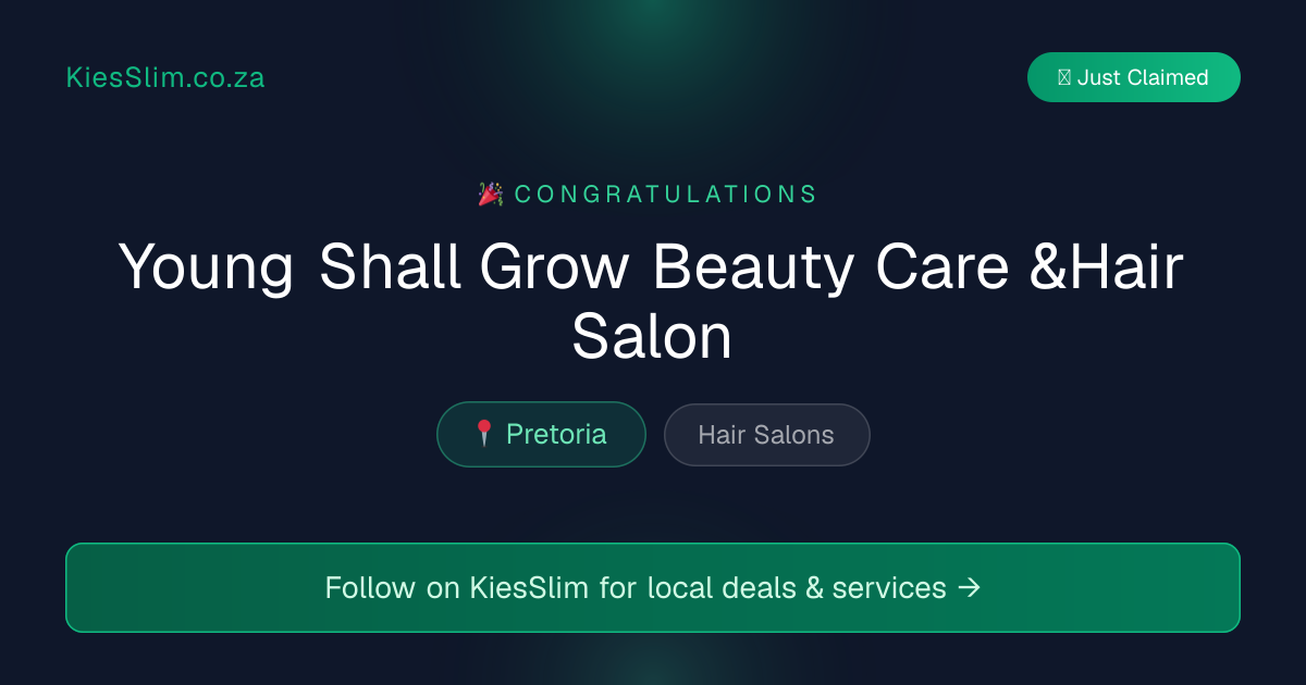 Young Shall Grow Beauty Care &Hair Salon