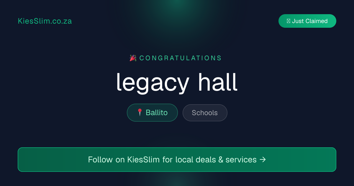 legacy hall