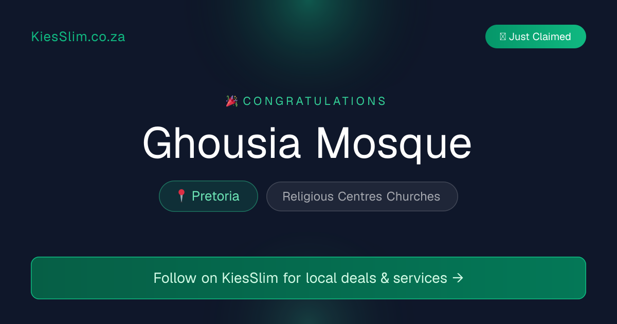 Ghousia Mosque