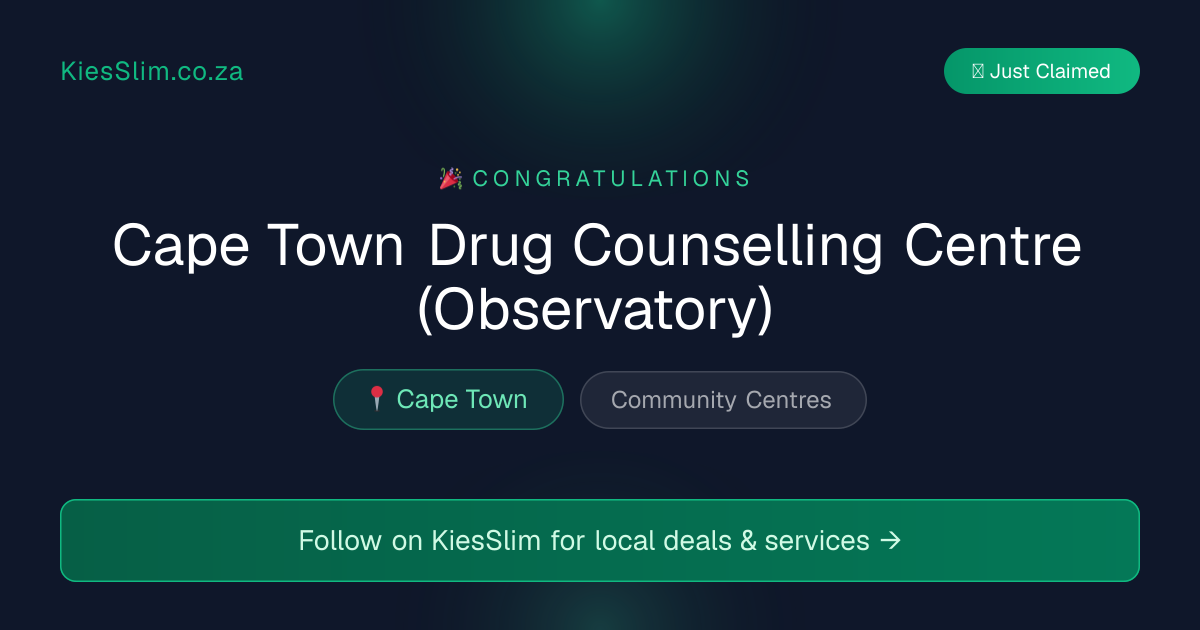 Cape Town Drug Counselling Centre (Observatory)