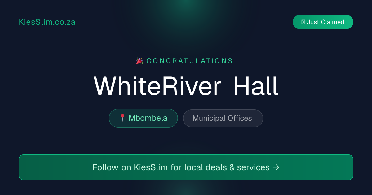 WhiteRiver Hall