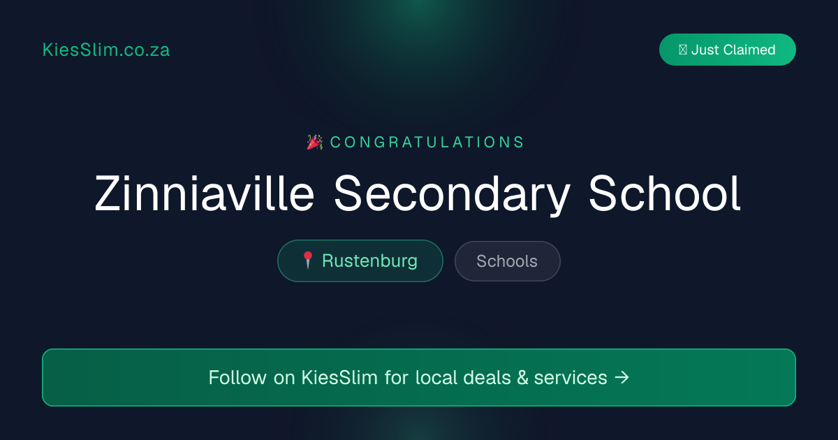 Zinniaville Secondary School