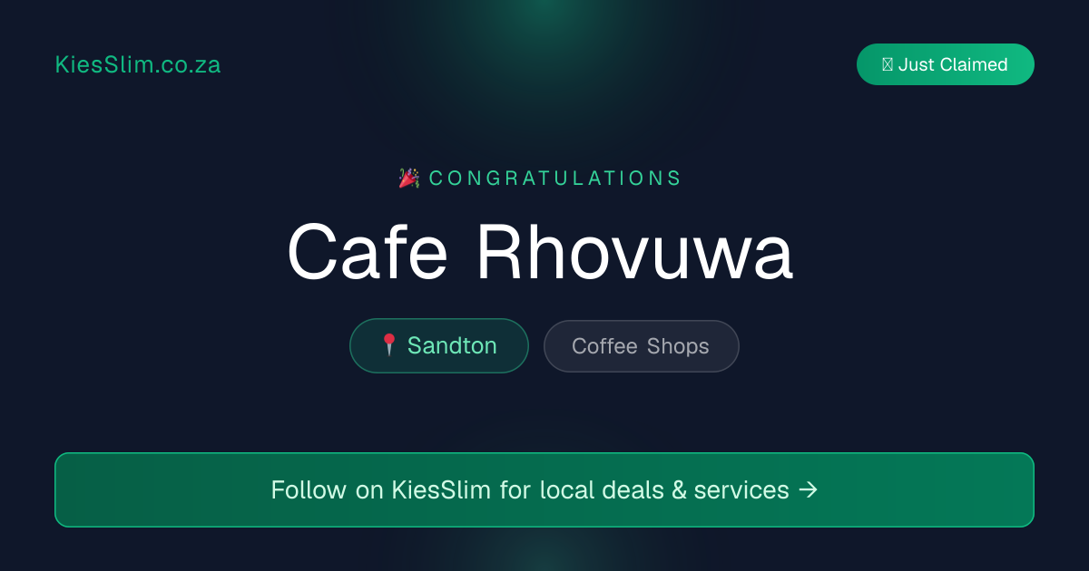 Cafe Rhovuwa