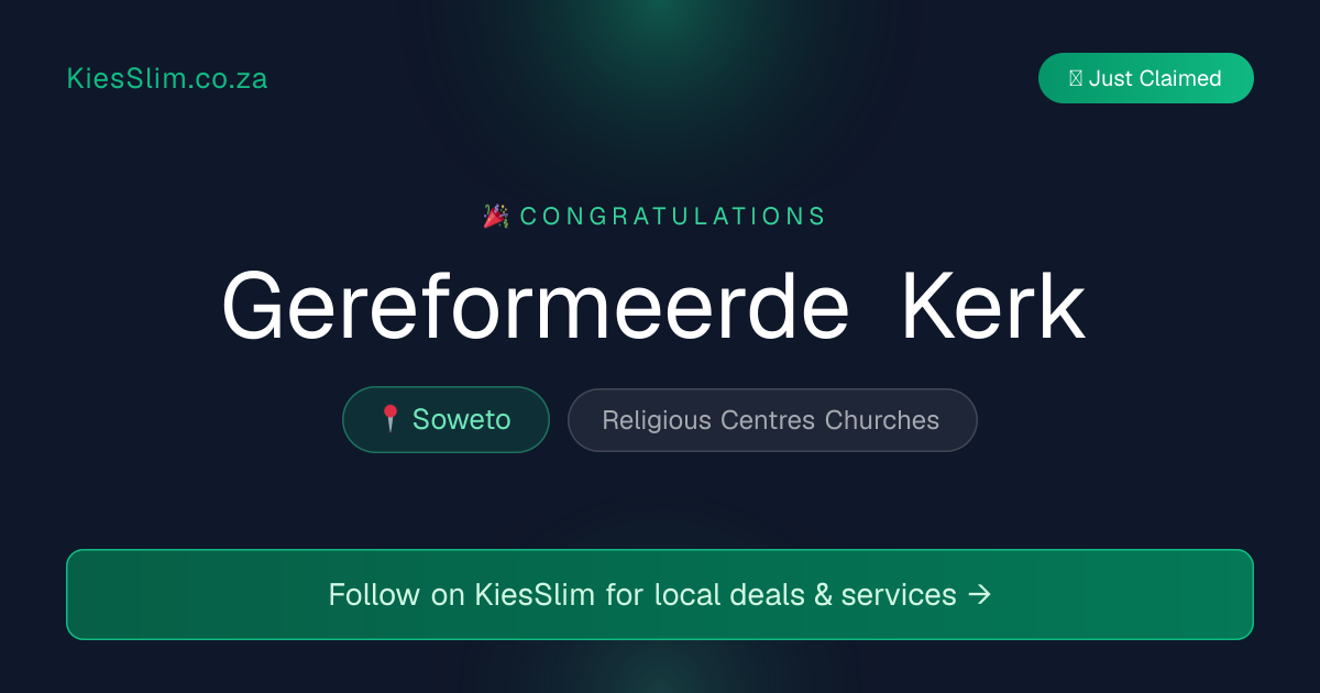 Gereformeerde Kerk