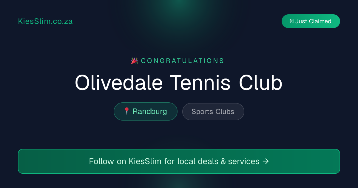 Olivedale Tennis Club