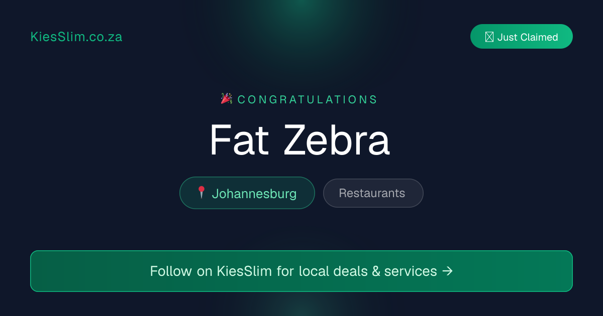 Fat Zebra