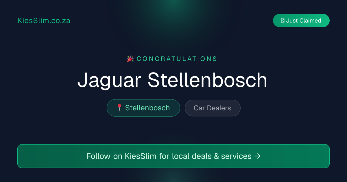 Jaguar Stellenbosch