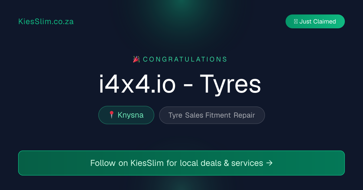 i4x4.io - Tyres