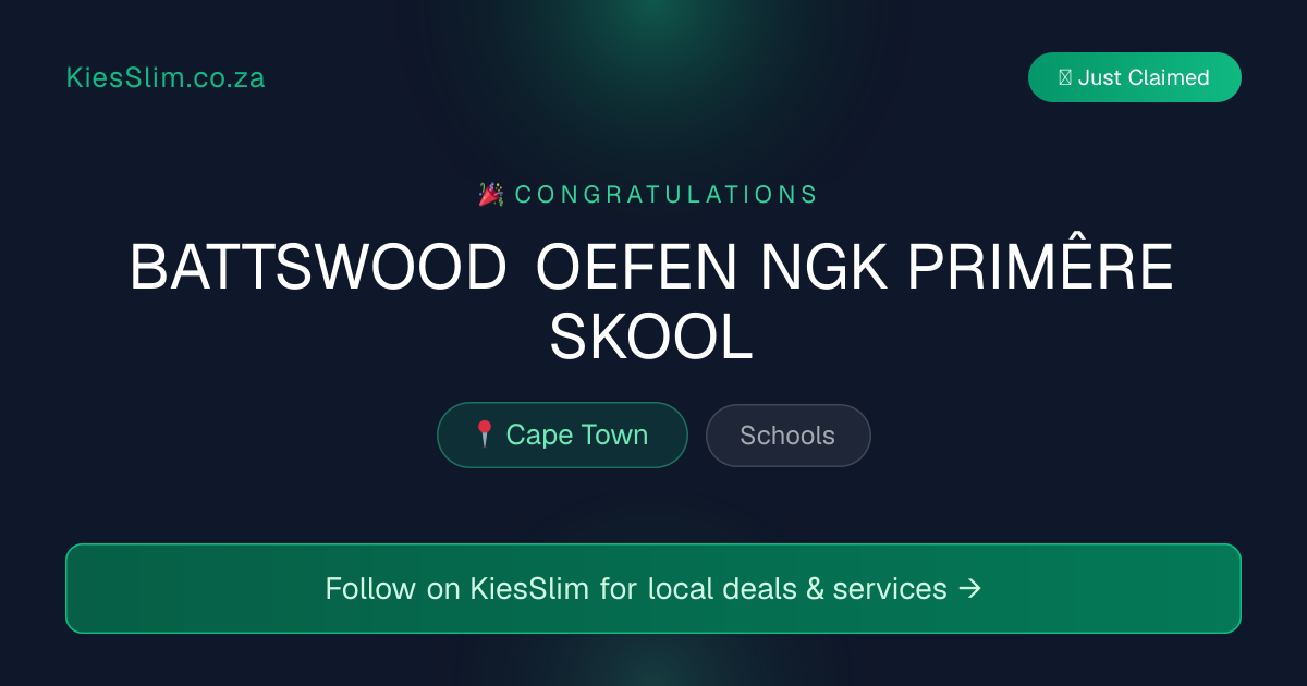 BATTSWOOD OEFEN NGK PRIMÊRE SKOOL