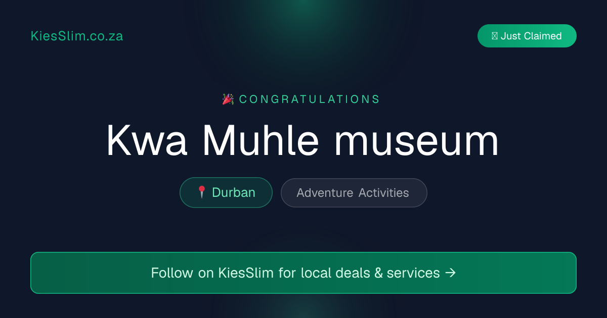 Kwa Muhle museum