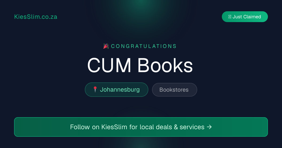 CUM Books