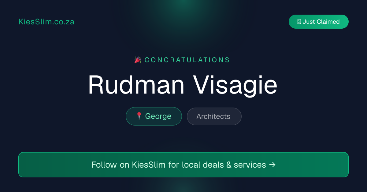 Rudman Visagie
