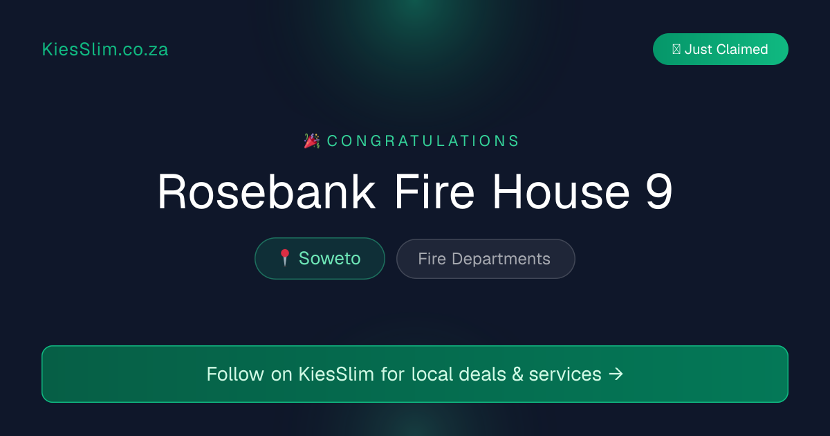 Rosebank Fire House 9