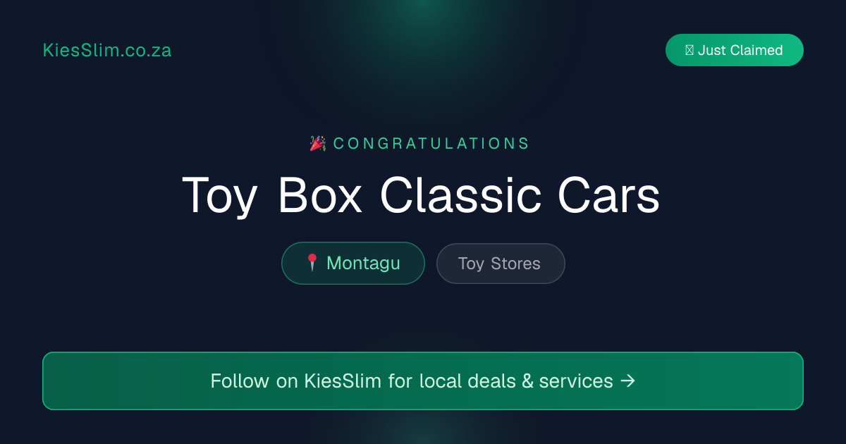 Toy Box Classic Cars