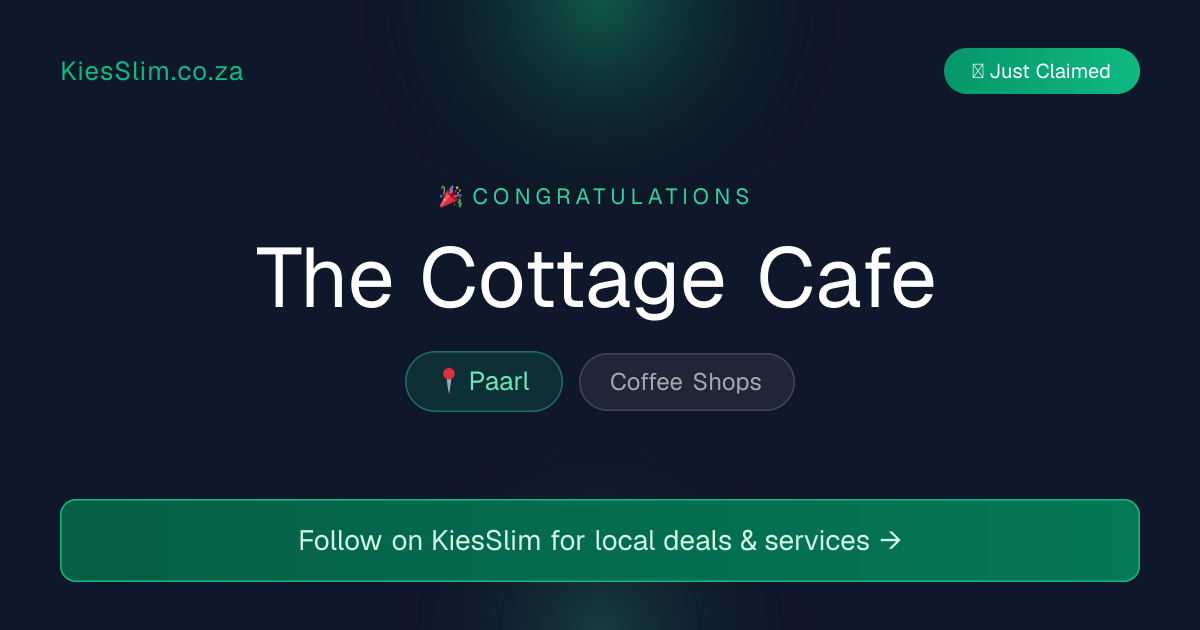 The Cottage Cafe