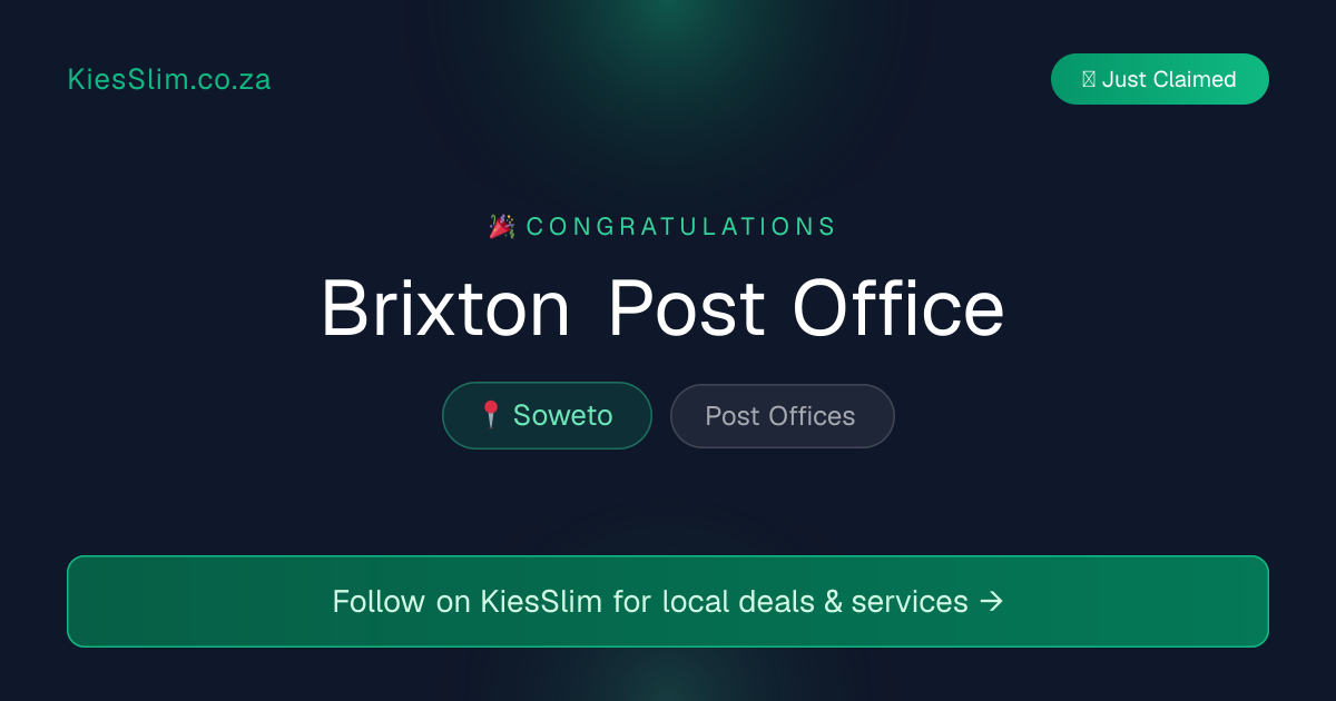 Brixton Post Office