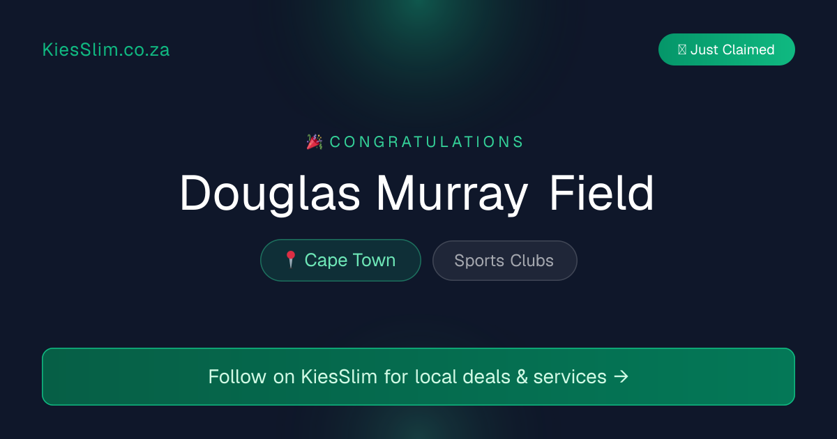 Douglas Murray Field