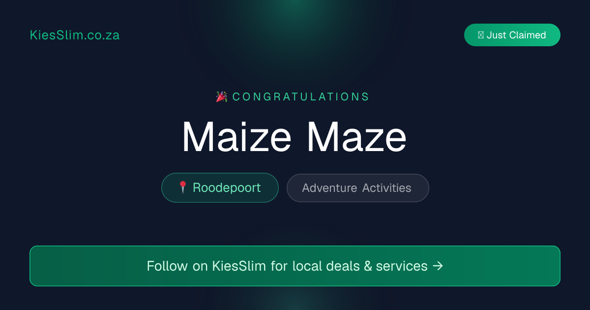 Maize Maze
