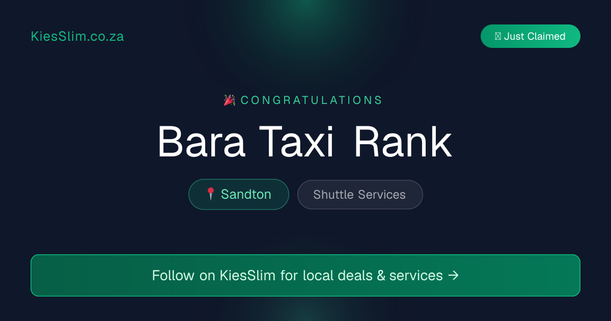 Bara Taxi Rank