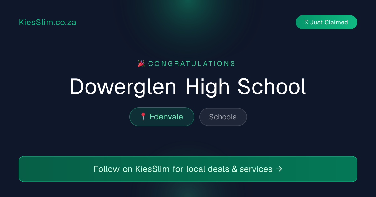 Dowerglen High School