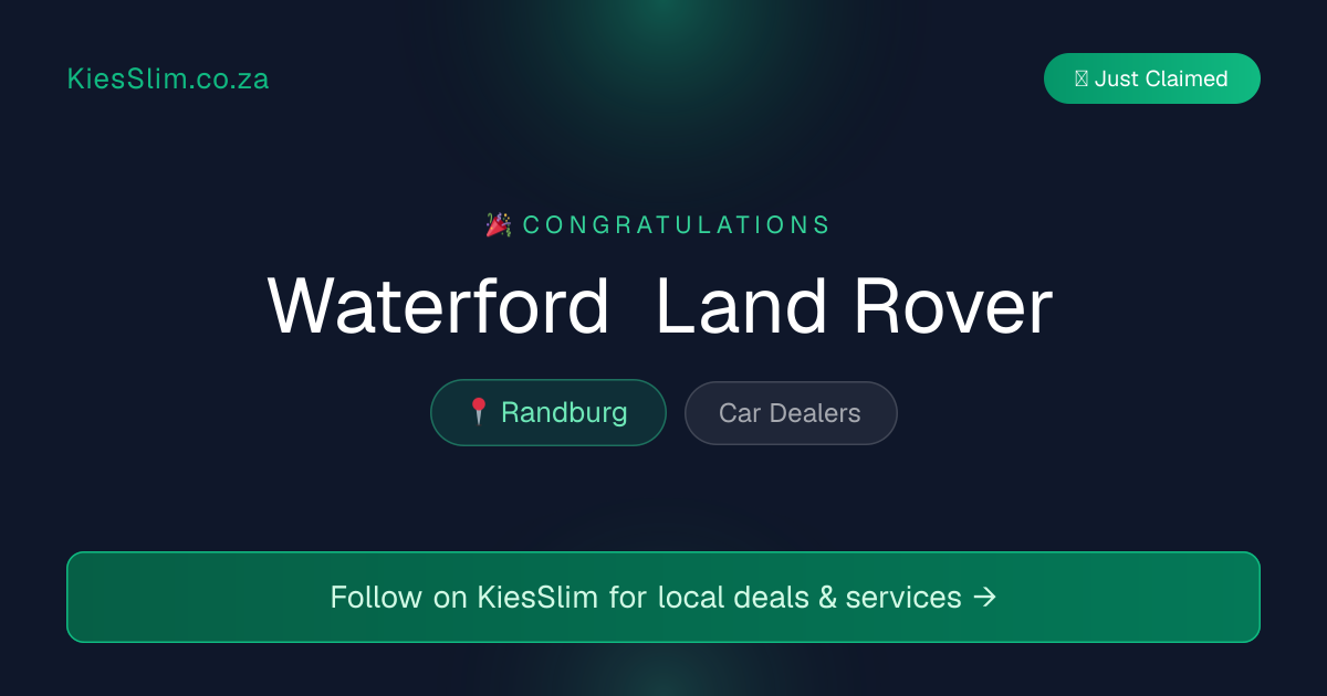 Waterford Land Rover