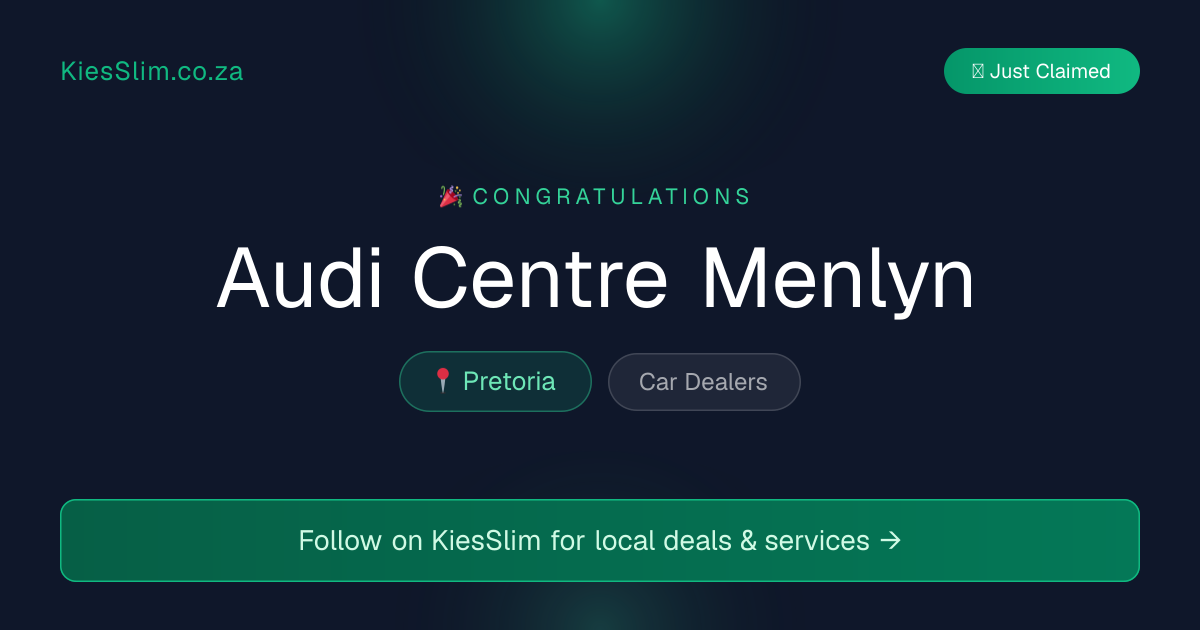 Audi Centre Menlyn