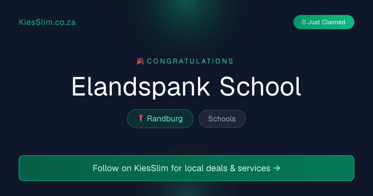 Elandspank School