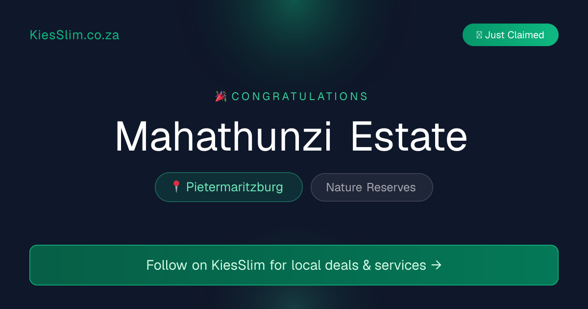 Mahathunzi Estate