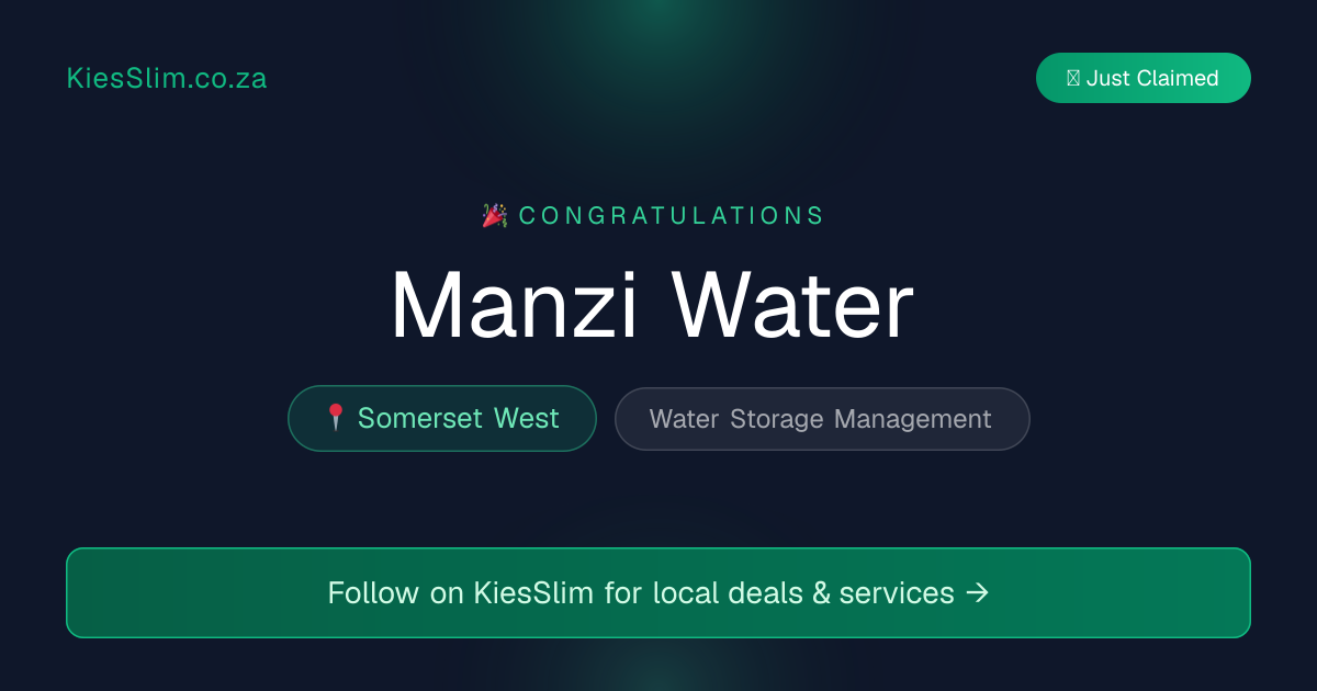 Manzi Water