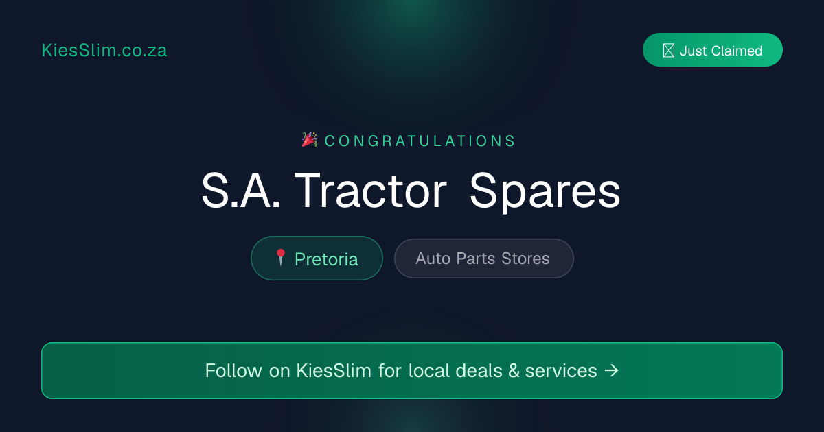S.A. Tractor Spares