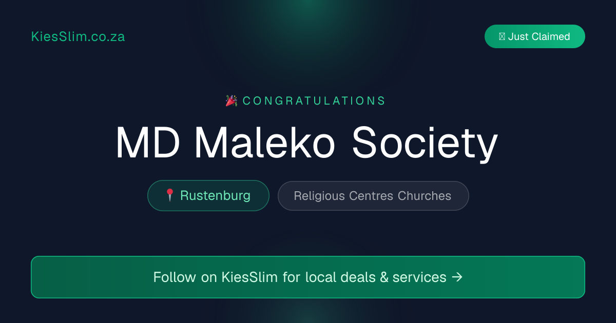 MD Maleko Society