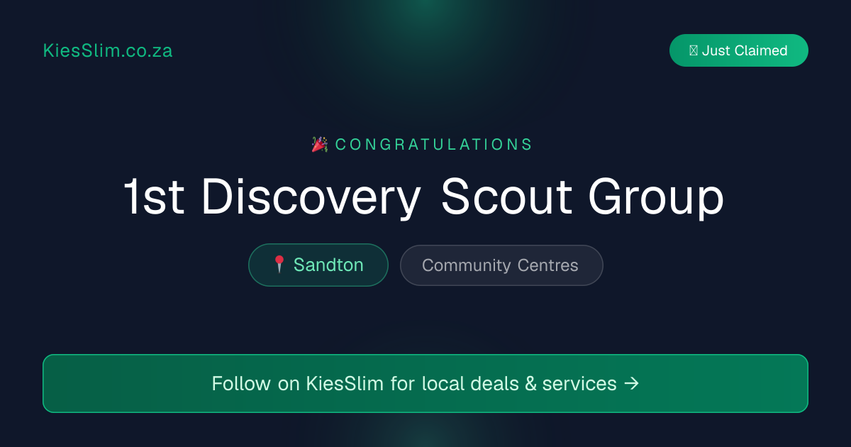 1st Discovery Scout Group