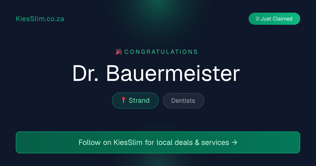 Dr. Bauermeister