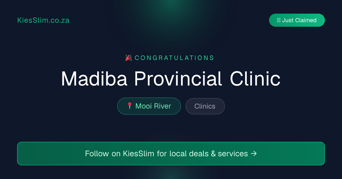 Madiba Provincial Clinic