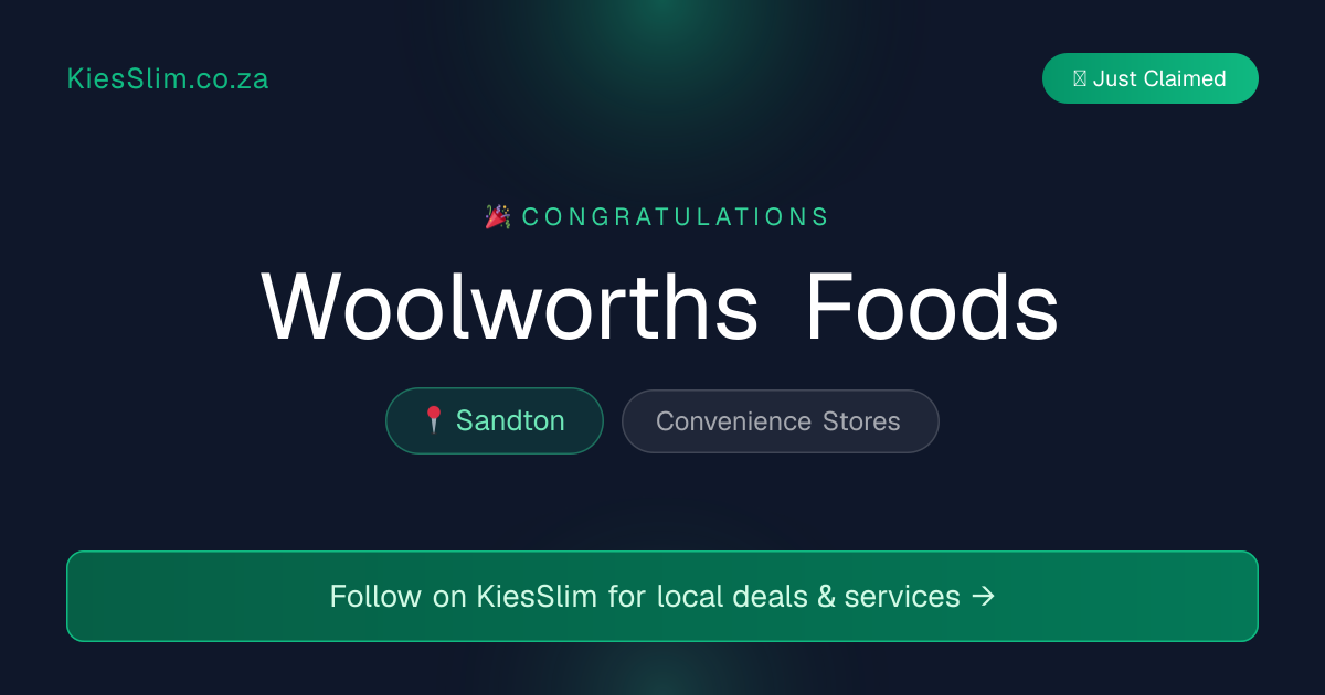 Woolworths Foods