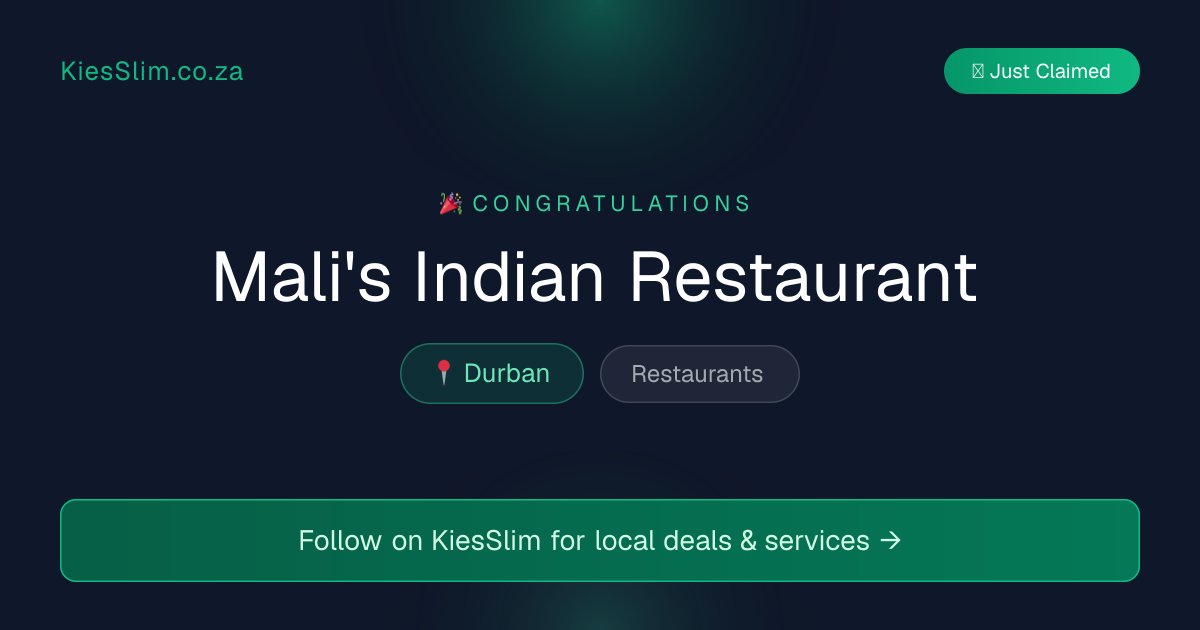Mali's Indian Restaurant