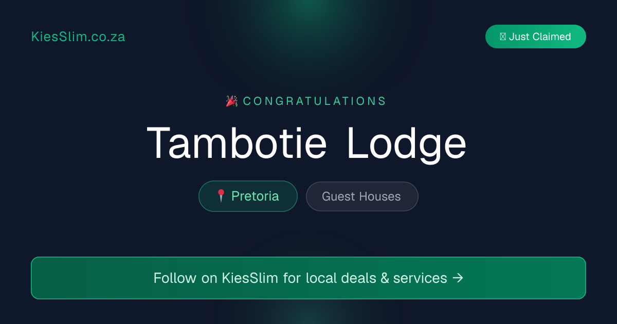 Tambotie Lodge