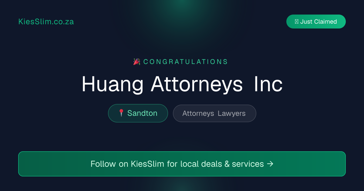 Huang Attorneys Inc
