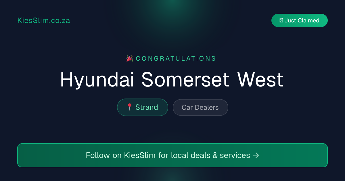 Hyundai Somerset West