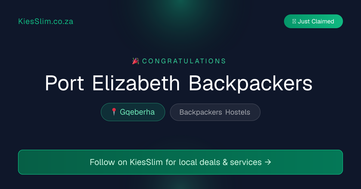 Port Elizabeth Backpackers