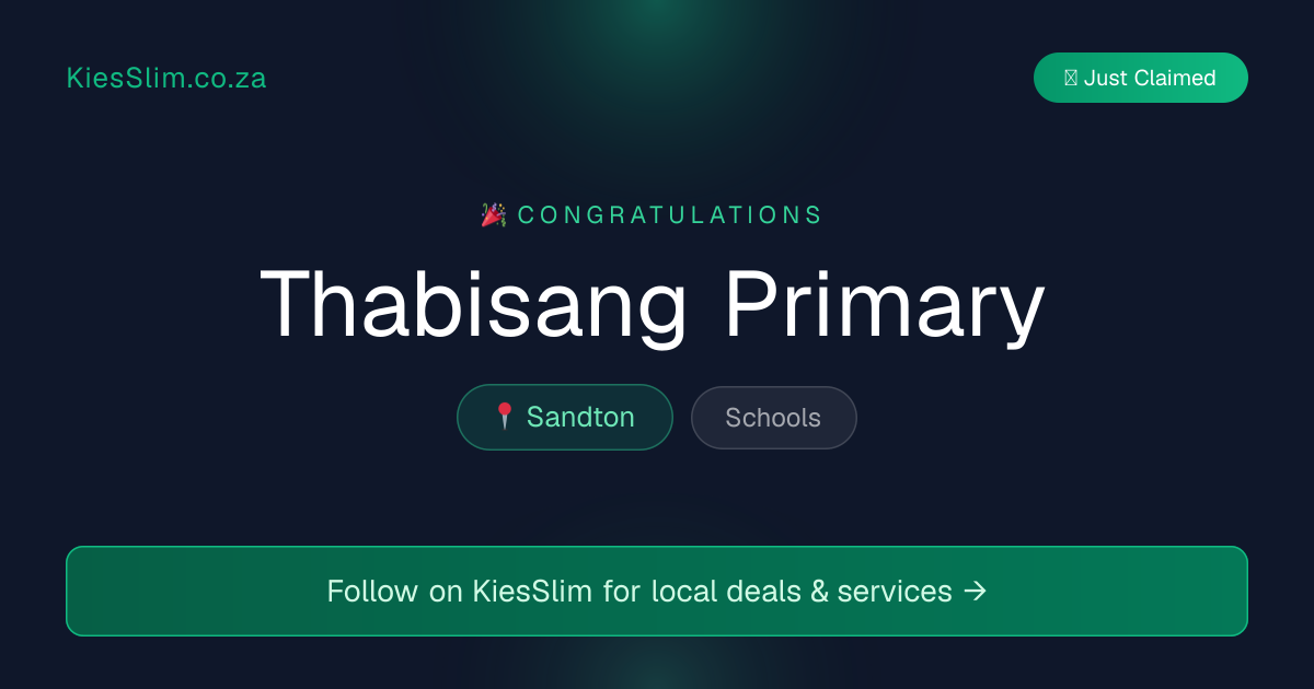 Thabisang Primary